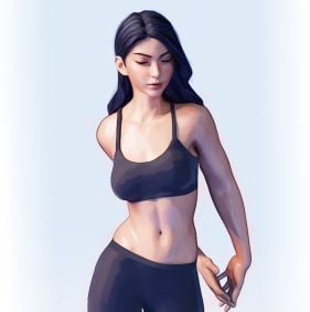 3D Figure Paintings
