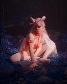 Afraid - A Nymph in the Woods