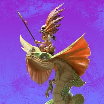 Dragon rider - 3D concept