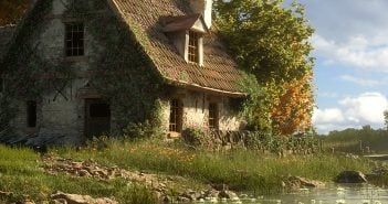 The river of water lilies