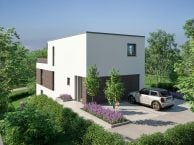 House on a hillside
