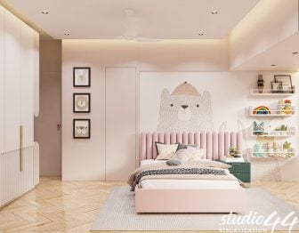 Kids Bedroom Render