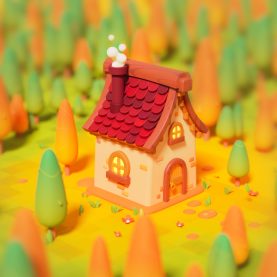 Lil home in the forest