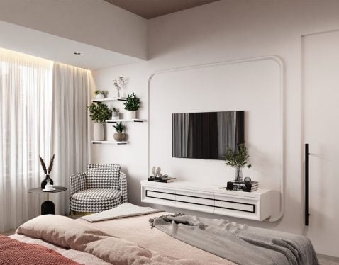 Master Bedroom Render