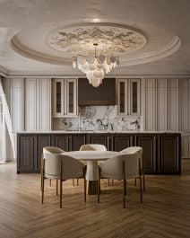 Neoclassic interior design Vizualization