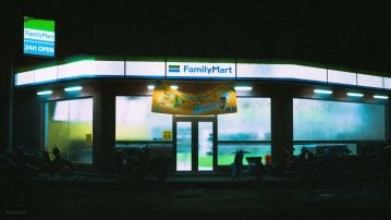 Night at Family Mart