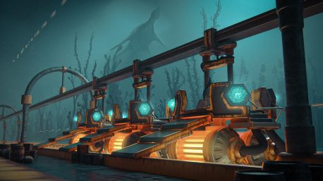 The Deeprun Tram from World of Warcraft