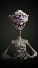 Zombie sculpture