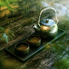 “Another tea set still life 2023”