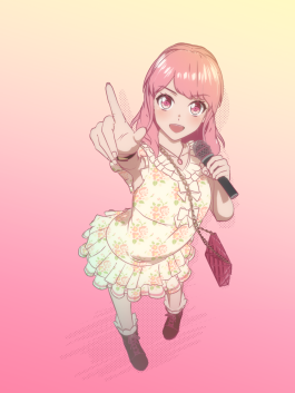 BanG Dream! 3D character modeling