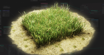 Creating a Realistic Grass Simulation with Geometry Nodes