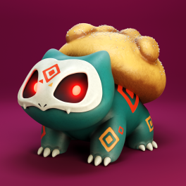 Bulbasaur - Dia de Muertos