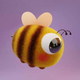 Cute little bee