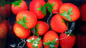 Fresh Strawberries | Animation