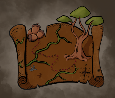 Inktober Day 5: Map
