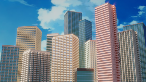 Procedural Anime-Style Buildings