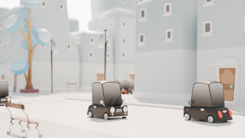 Simple Cartoon Street