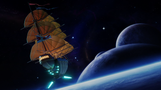 Space voyage | Treasure Planet inspired
