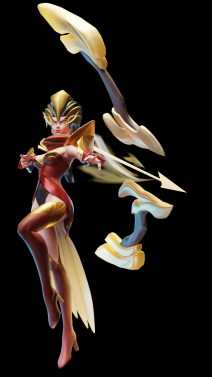 Stylized game ready character