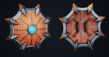 Creating a Stylized Shield in Blender