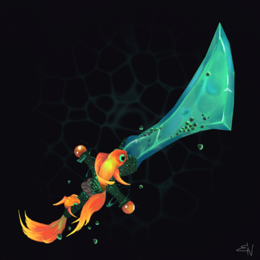 Swordtember 2023 , Day 21: Mermaid