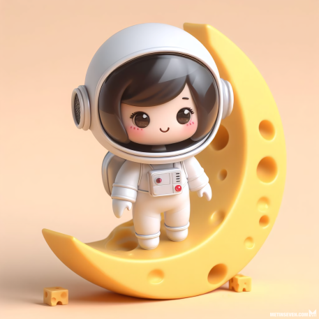 The moon is made of cheese