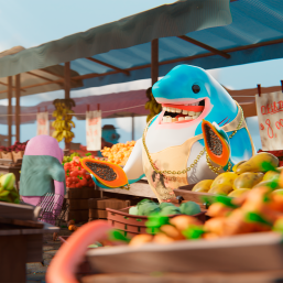 Vegan Shark Fruit Fair